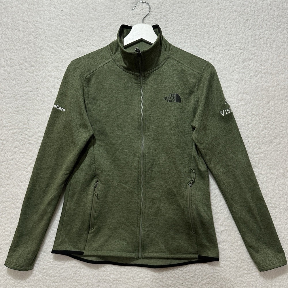 The North Face Skyline Full-Zip Fleece Jacket Size S/P Embroidered Company Logo